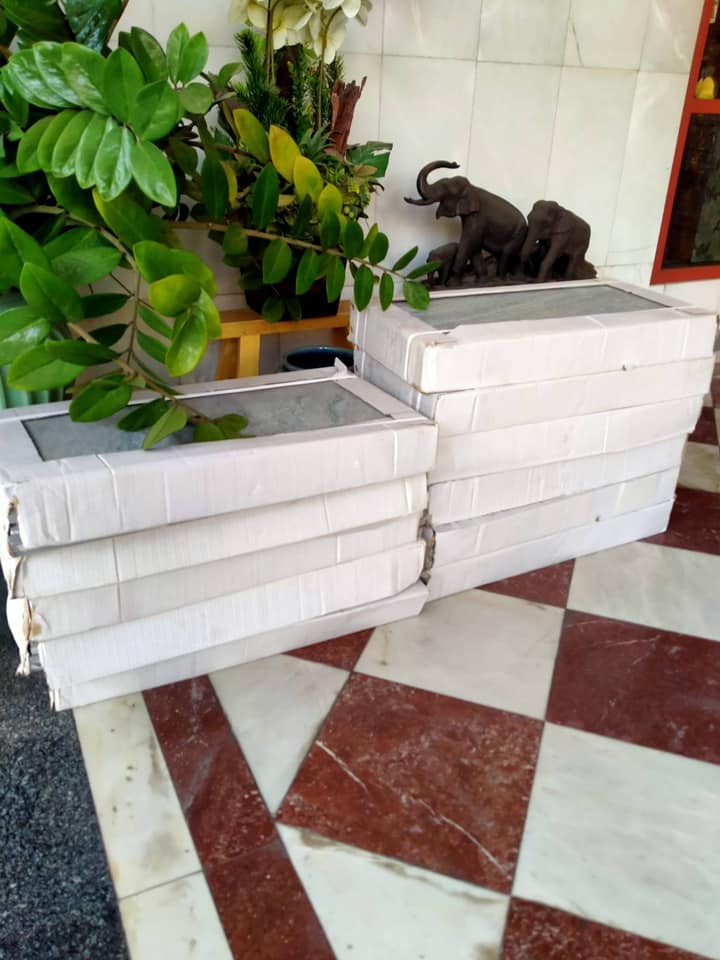 ส่งของๆๆ หิน Silver Grey สวยๆ หมู่บ้านออคิดวิลล่า ถ.ประดิษฐ์มนูธรรม