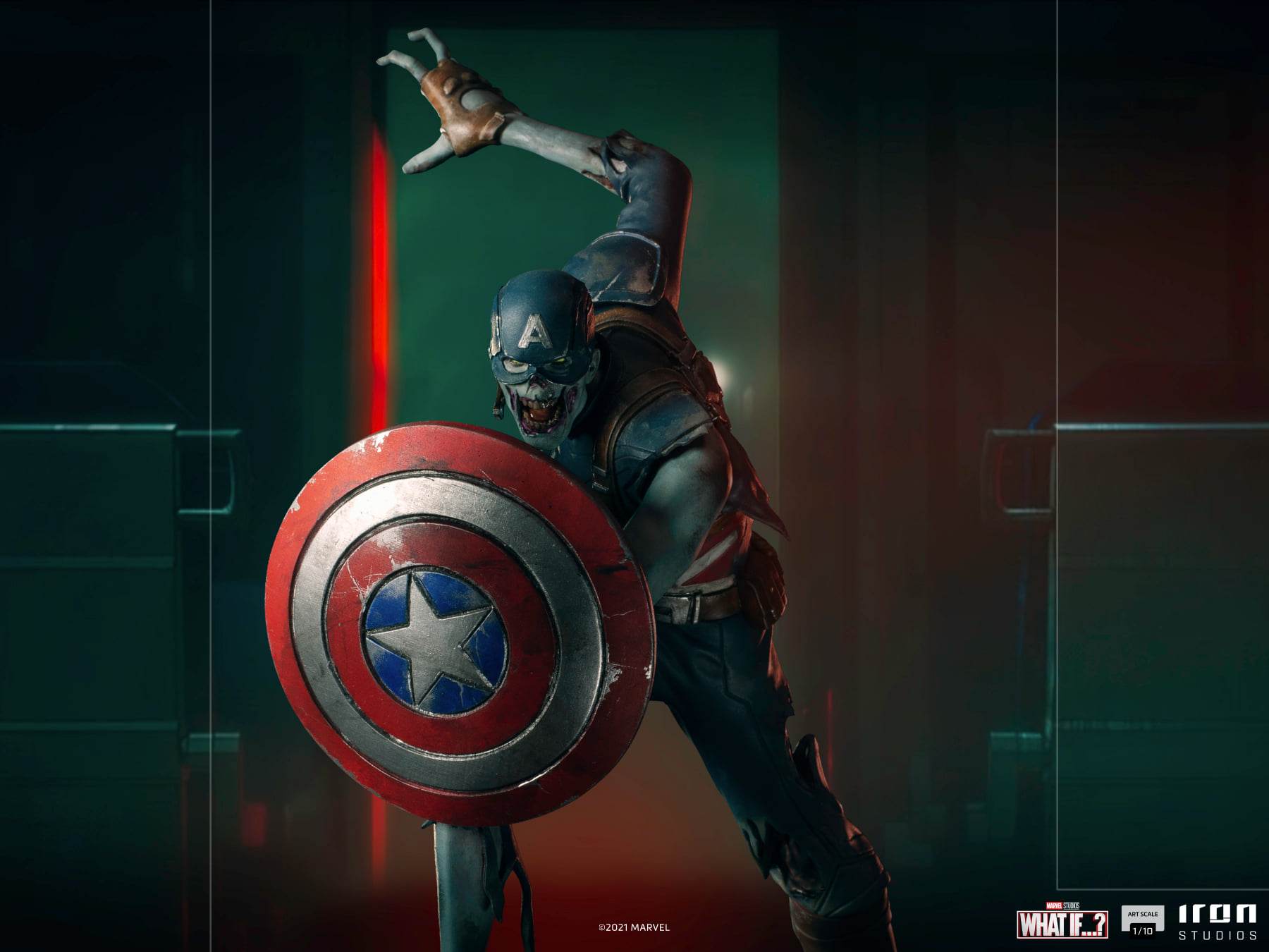 Iron Studios Art Scale 1/10 What If... - Zombie Captain America