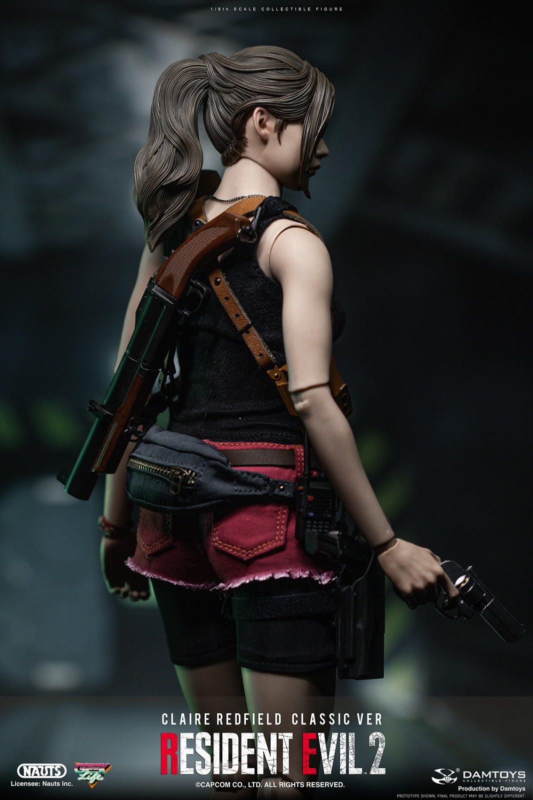 DAMTOYS DMS038 1/6 RESIDENT EVIL 2 - CLAIRE REDFIELD (CLASSIC VER)