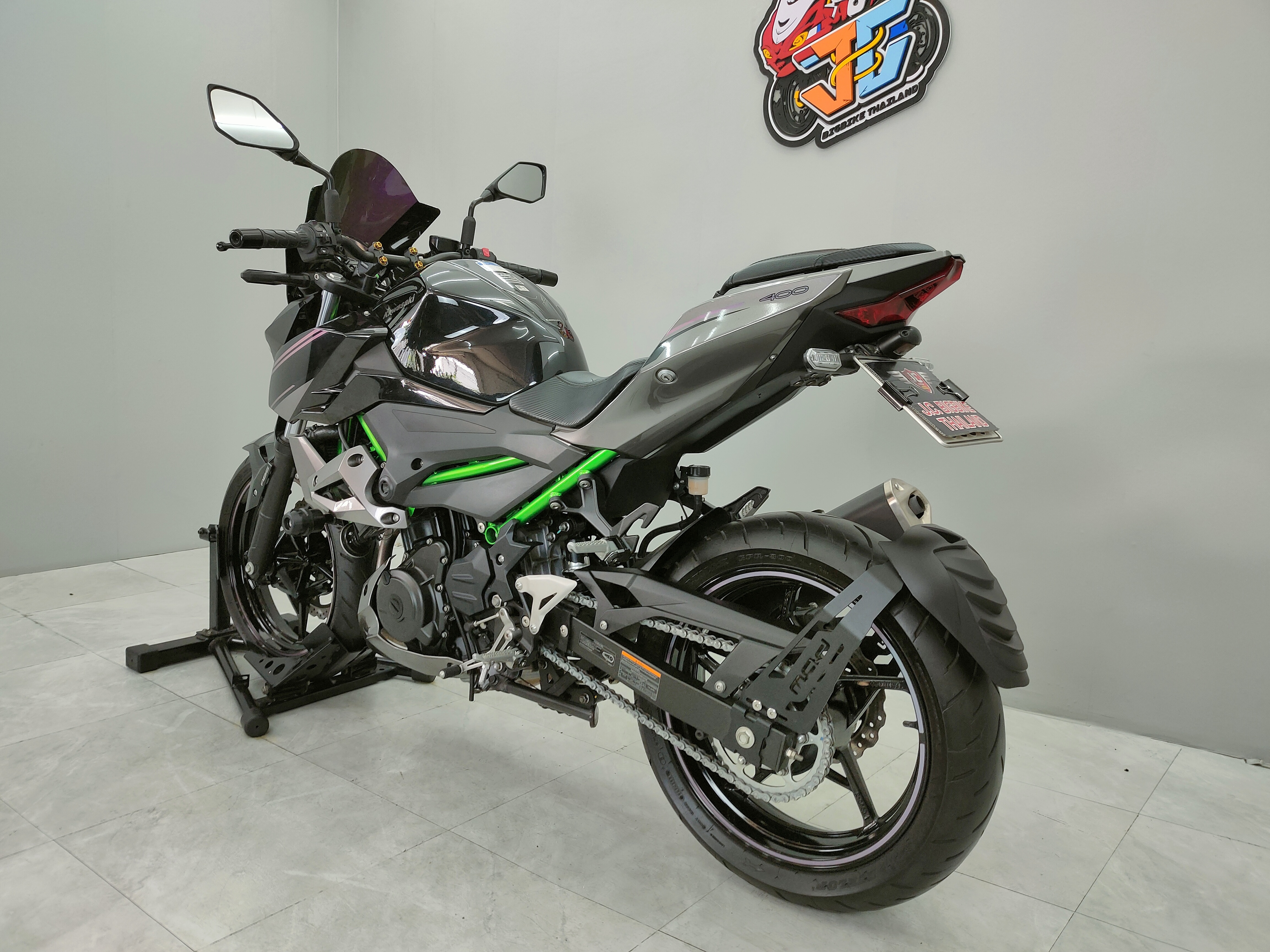 ใช้น้อยเกิ้น 3 พันโลแท้ 😬 KAWASAKI Z400SE ABS ปลายปี 2021 มือเดียวสวยใส