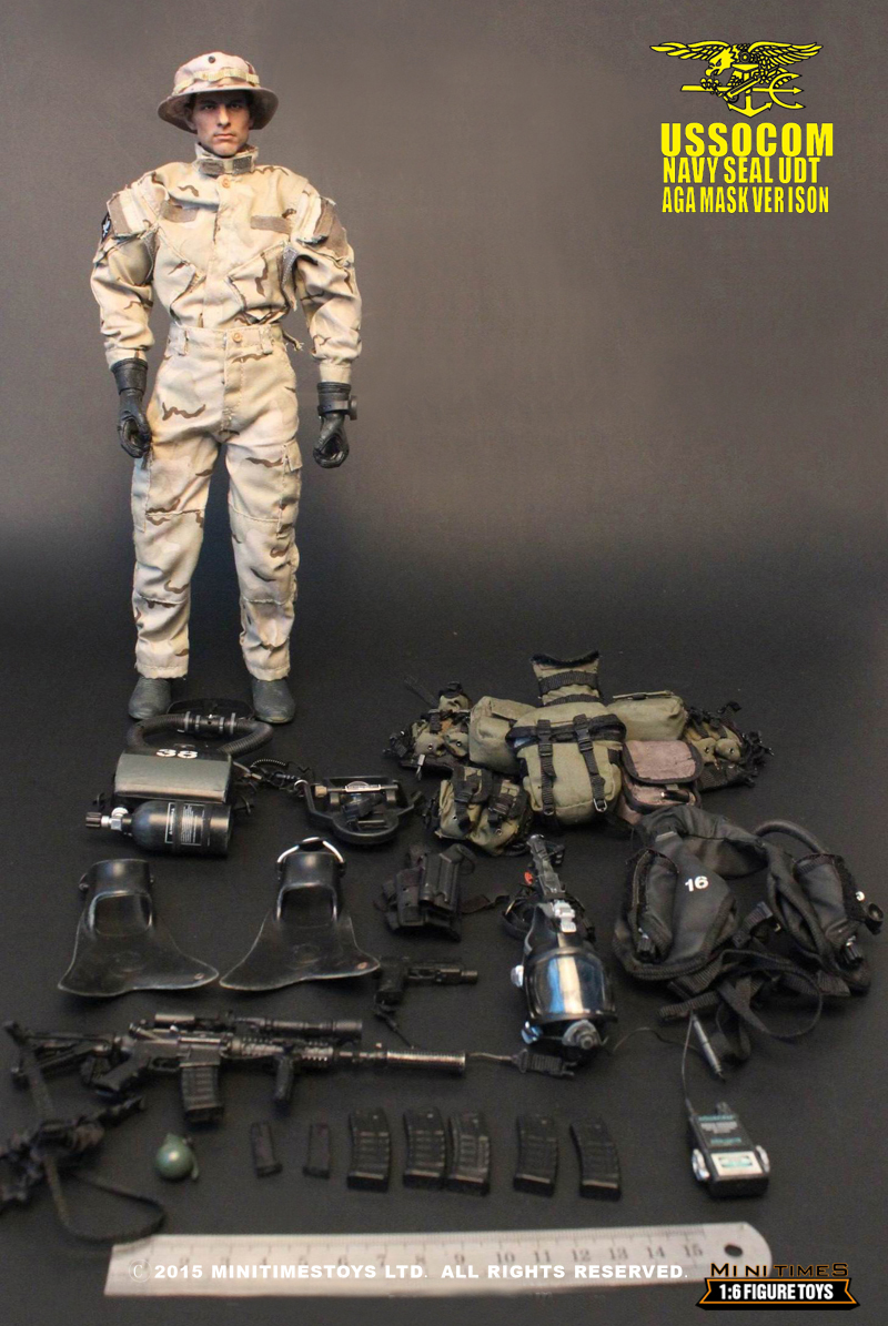 MINI TIMES M002 USSOCOM Navy Seal UDT AGA Mask Version