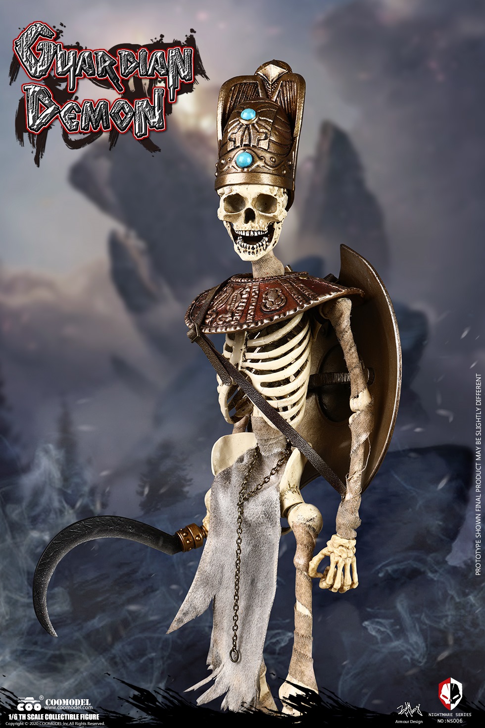COOMODEL NS006 1/6 (DIE-CAST ALLOY) NIGHTMARE SEIRES: EGYPT - GUARDIAN DEMON