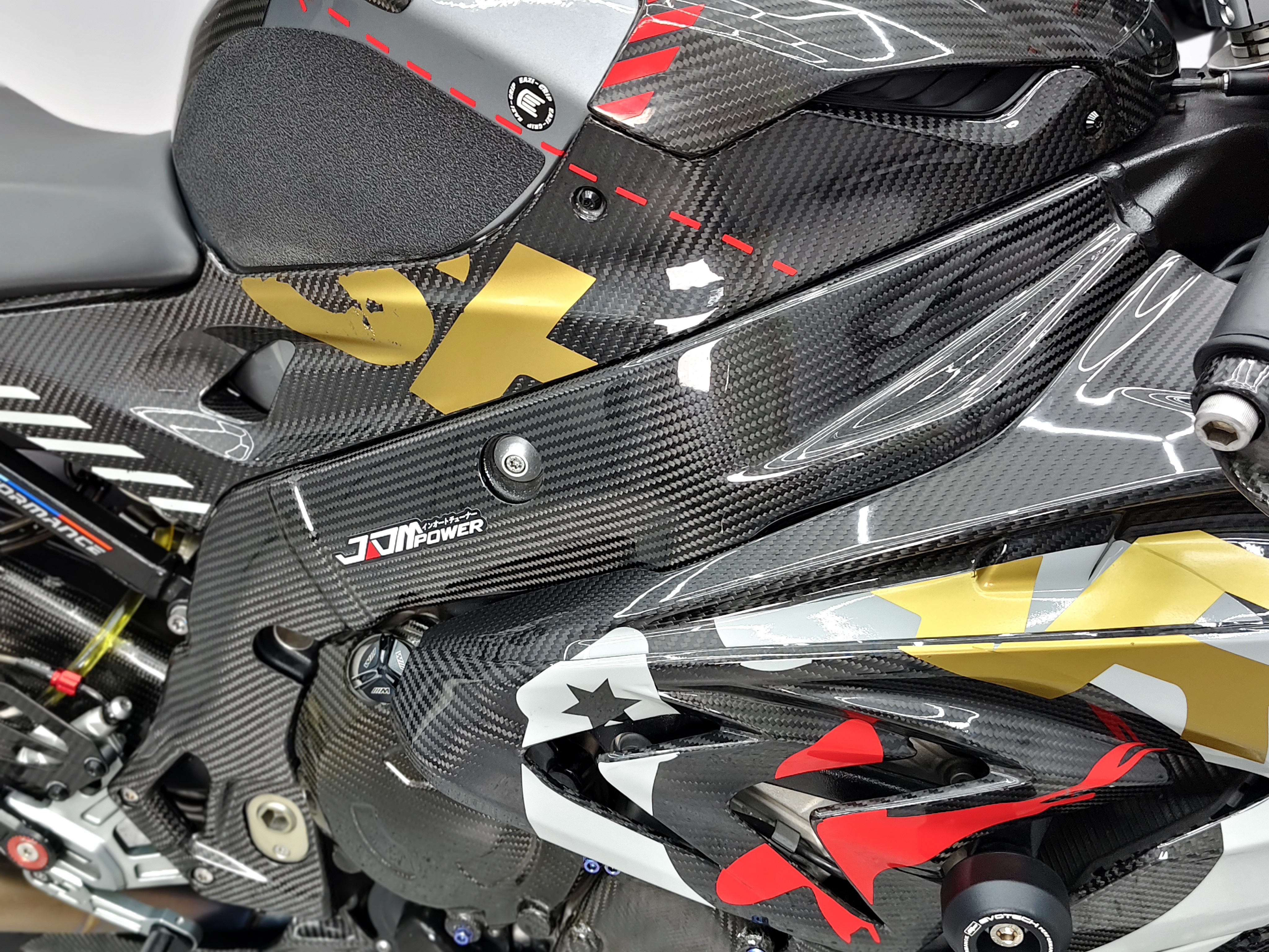 🦈 ฉลามบุก....ชุดแต่ง Full Carbon‼️ BMW S1000RR abs PRO กลางปี 2017 สุดจัดในย่านนี้ 💥 Serviceใหญ่แล้ว