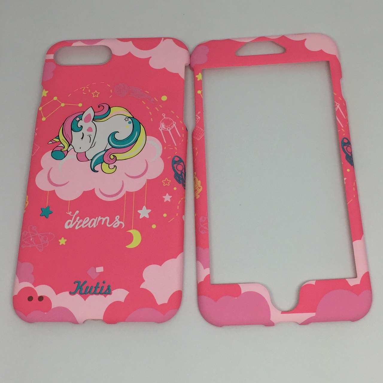 เคสคูทิส(Kutis)ไอโฟน7พลัส,8พลัส(ลายม้ายูนิคอร์นนอนหลับบนเมฆ)มาใหม่