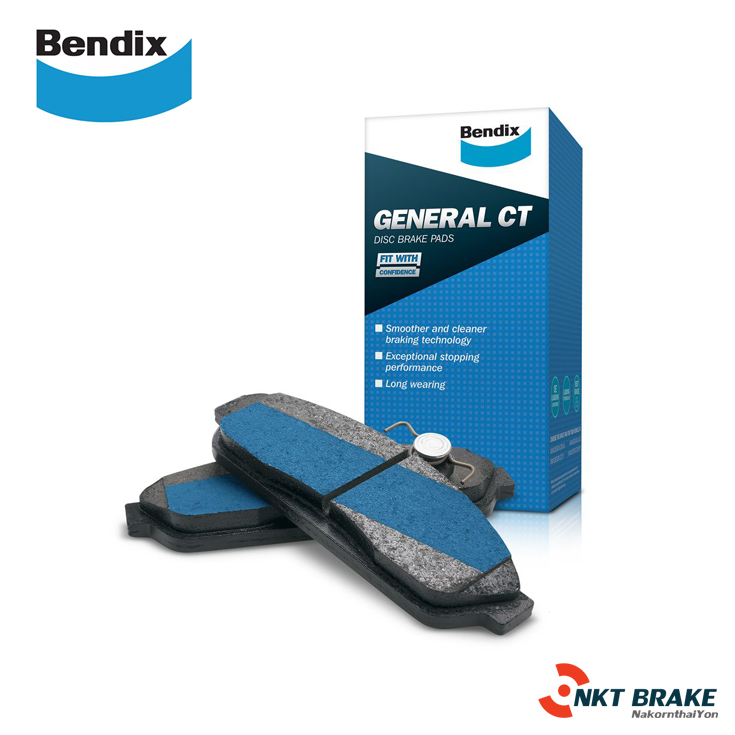 ผ้าเบรค Savvy ปี 07-On / Bendix General CT (หน้า)