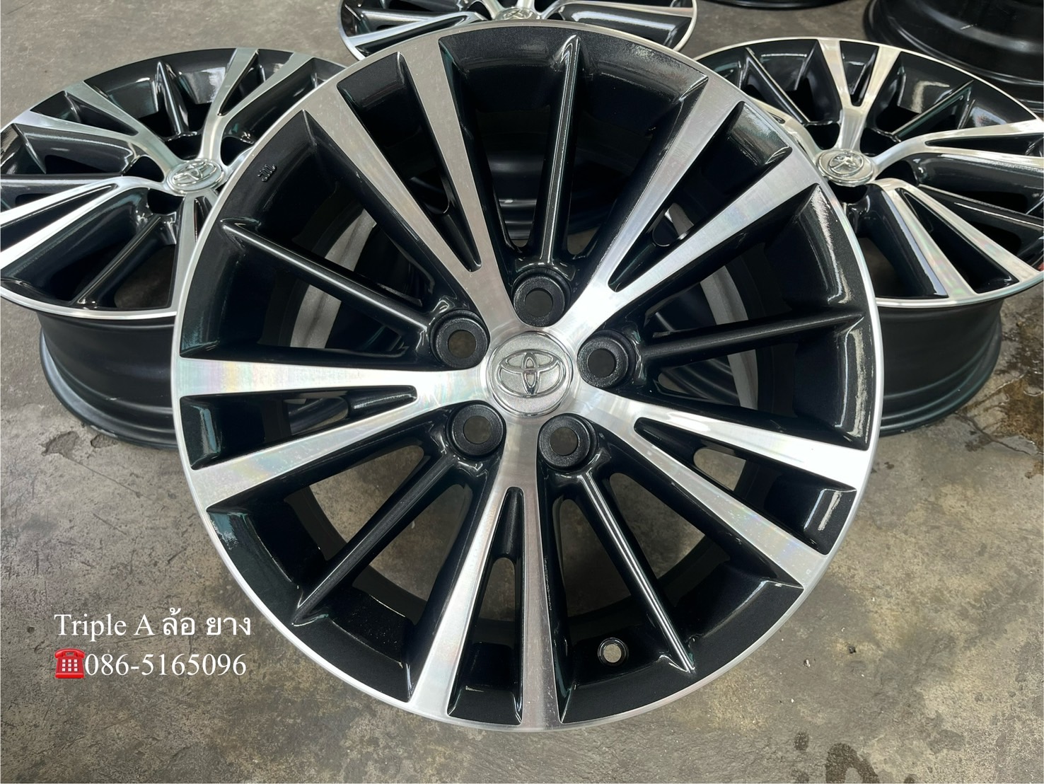 ✨ล้อแม็ก 5รู100✨Toyota Altis ขอบ 16 เทาหน้าเงา💖สวยกริ๊บ💖