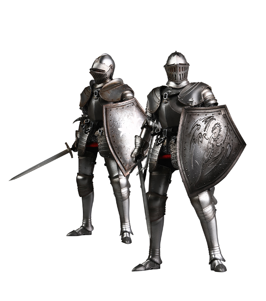 COOMODEL SE036 SE037 DIE-CAST ALLOY 1/6 SERIES OF EMPIRES - KNIGHTS OF THE REALM