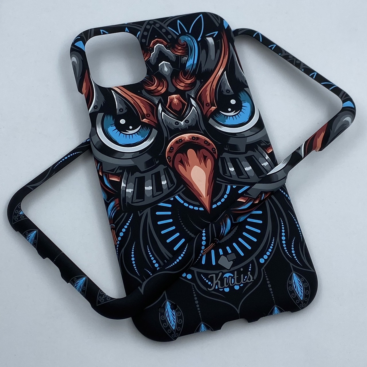 เคสคูทิส(Kutis)เคสไอโฟน11G(ลายหน้าครุฑ)มาใหม่ เคสประกบหน้า-หลัง เคสเรืองแสง เคสลายวินเทจ ร้านSuperhero Klongthom