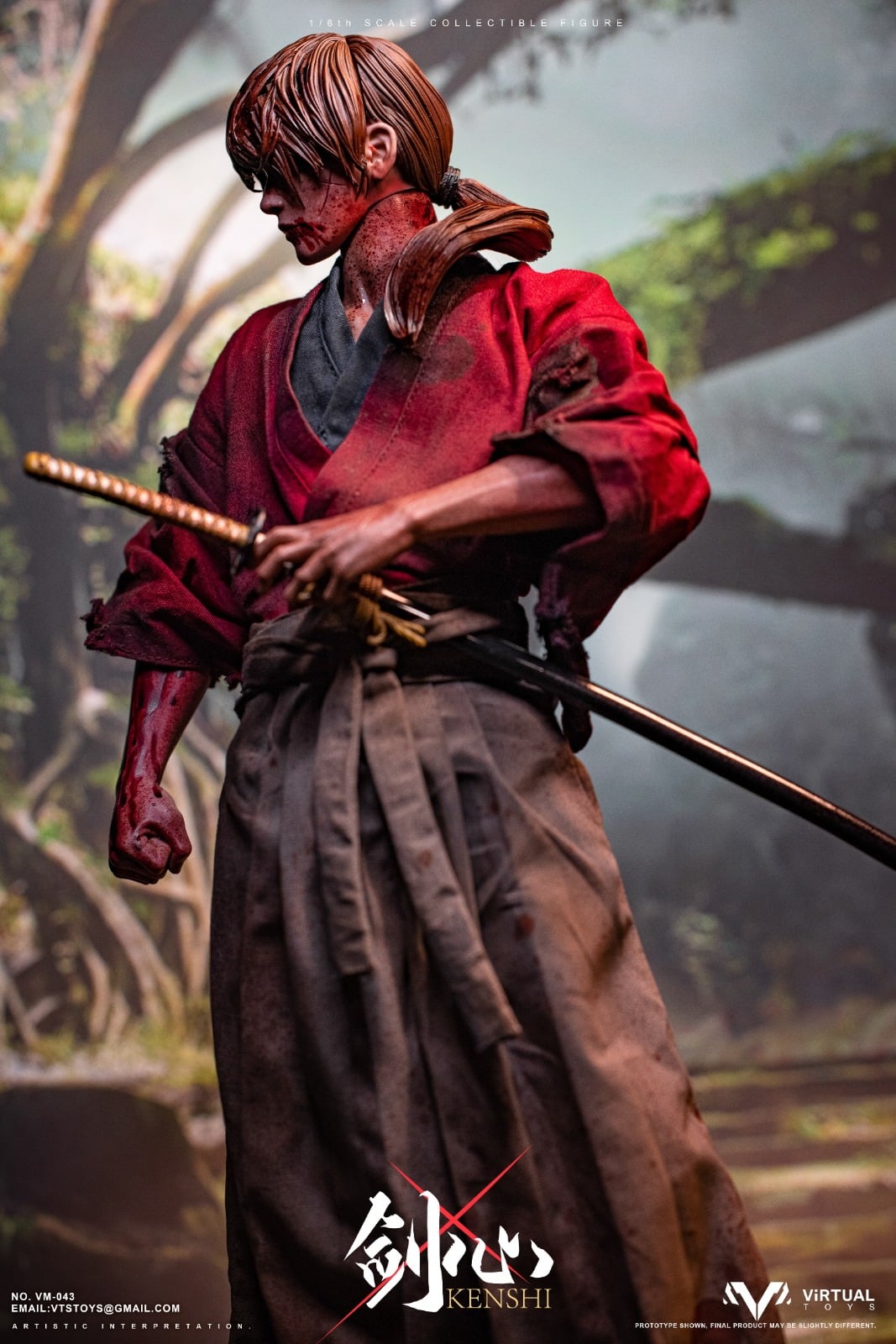 VTSTOYS VM-043B 1/6 KENSHI (Final Battle Ver.)