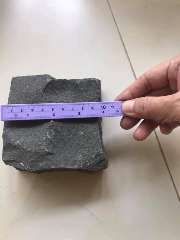 จัดส่งหินปูทางเดิน Basalt stone จ.ฉะเชิงเทรา