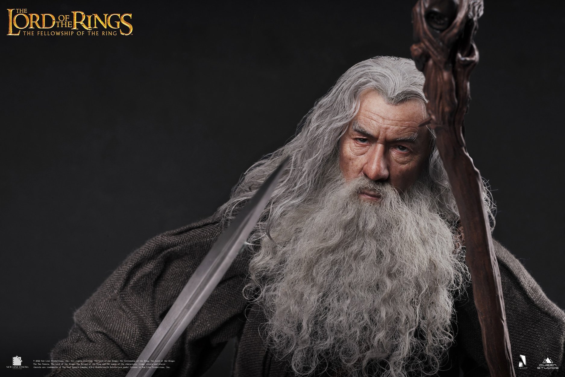 Queen Studios × INART IA002N 1/6 The Lord of The Rings: The Fellowship of The Ring - Gandalf