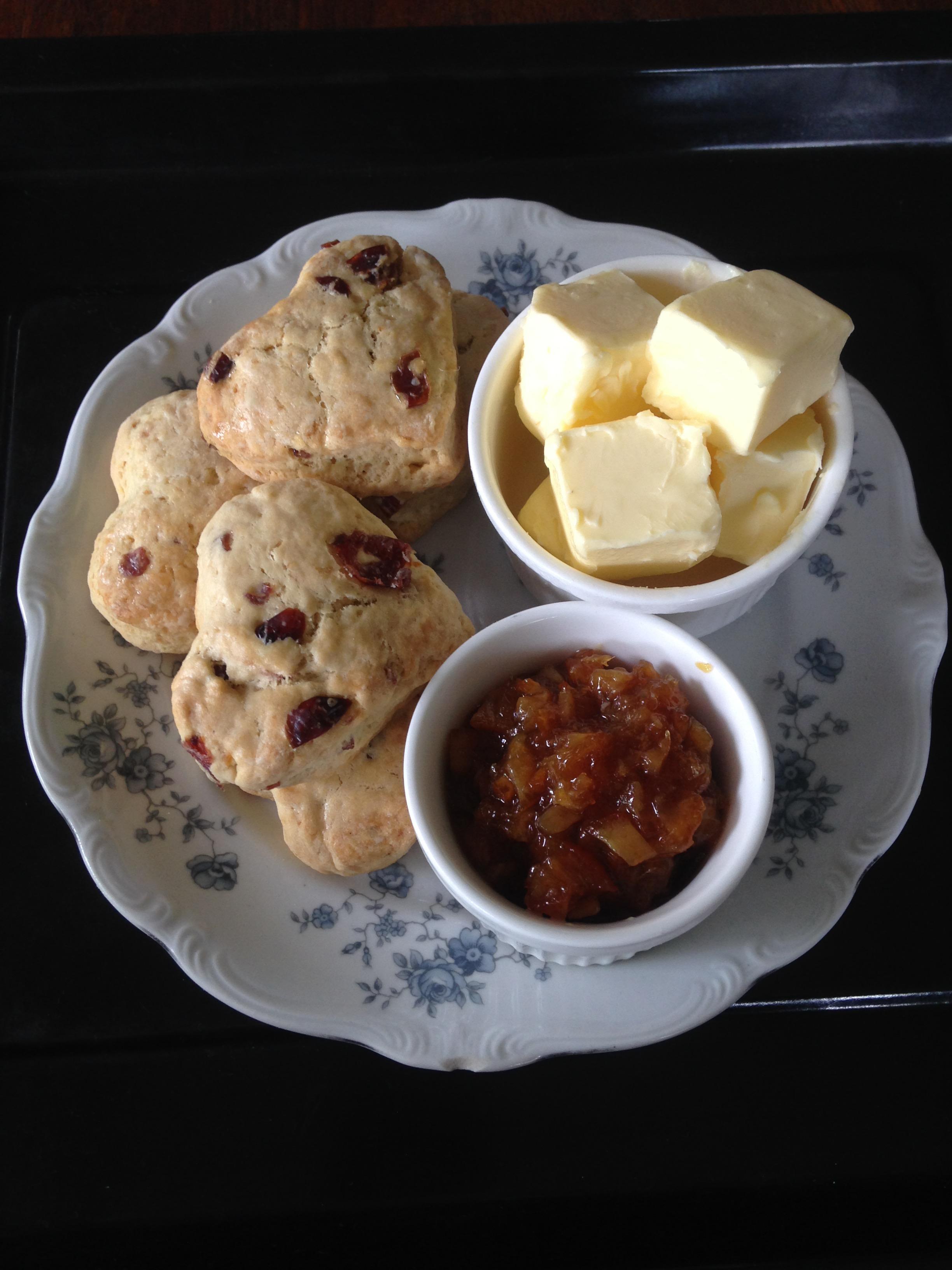 สโคนแครนเบอร์รี่ 🌿 Cranberries Scone🌿