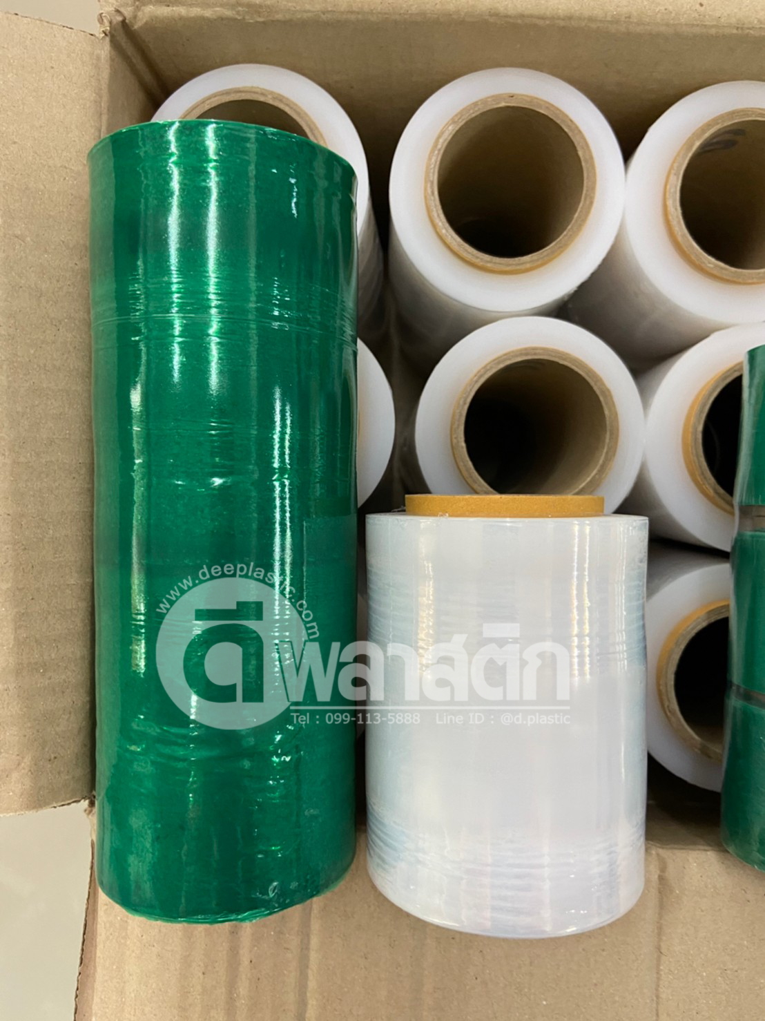 ฟิล์มยืดพันพาเลท Stretch Film ขายยกลัง