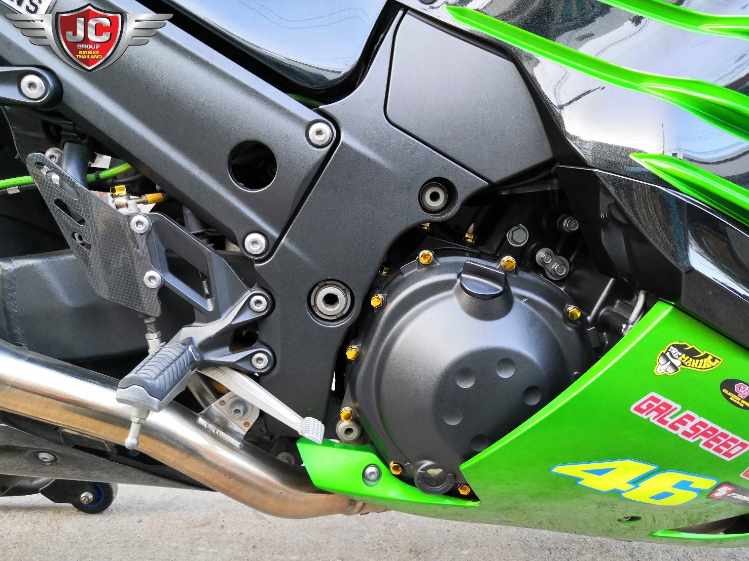 Kawasaki Ninja ZX14R ปี 2015 ตัวพิเศษ✨Ohlins Edition✨ ของแต่งเพียบ