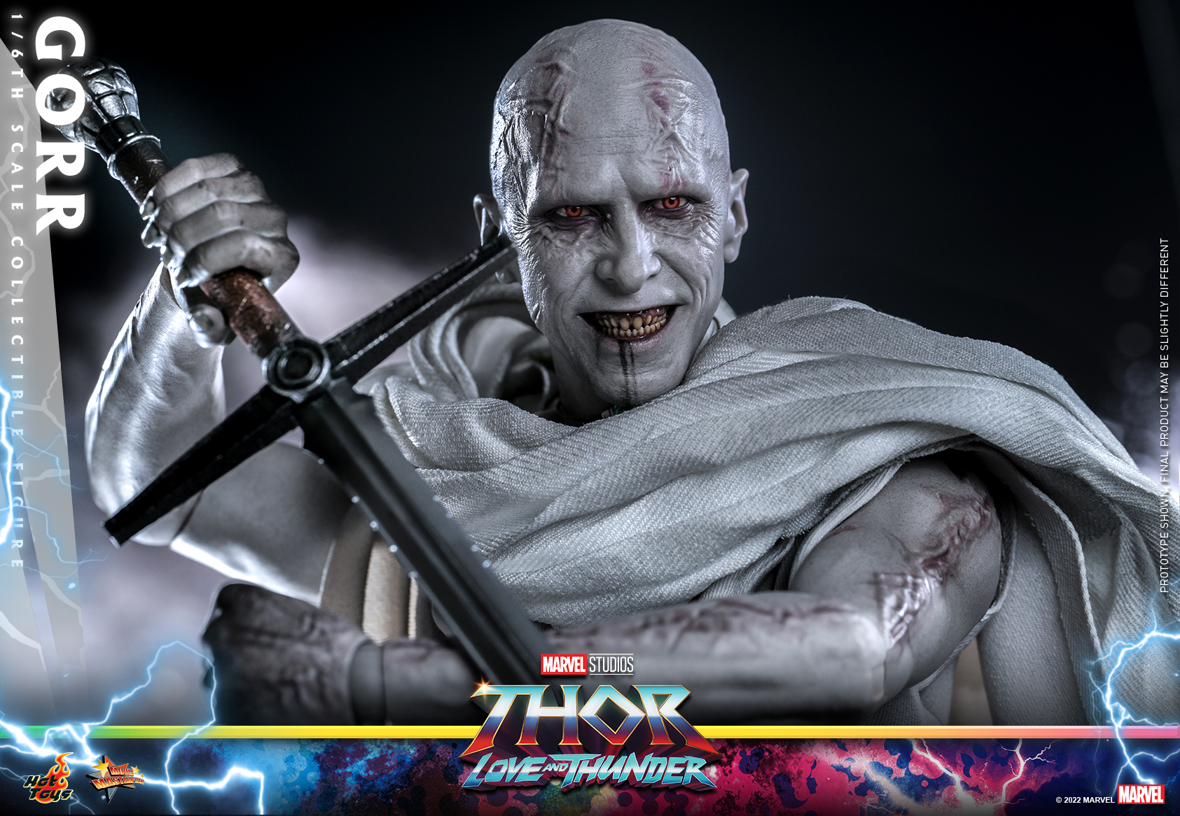 Hot Toys MMS676 16 Thor Love and Thunder - Gorr