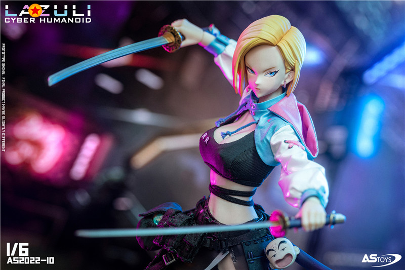 ASTOYS AS2022-10 1/6 CYBER HUMANOID-LAZULI