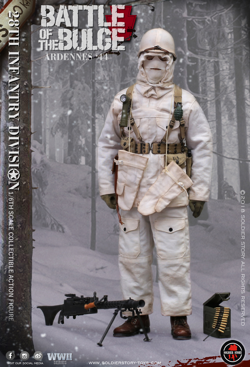 Soldier Story SS-111 WWII Series 28th Infantry Division 1/6 Battle of the Bulge - Ardennes '44