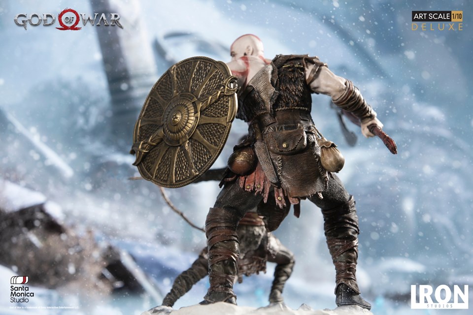 Iron Studios BDS Deluxe Art Scale 1/10 God of War 4 - Kratos and Atreus