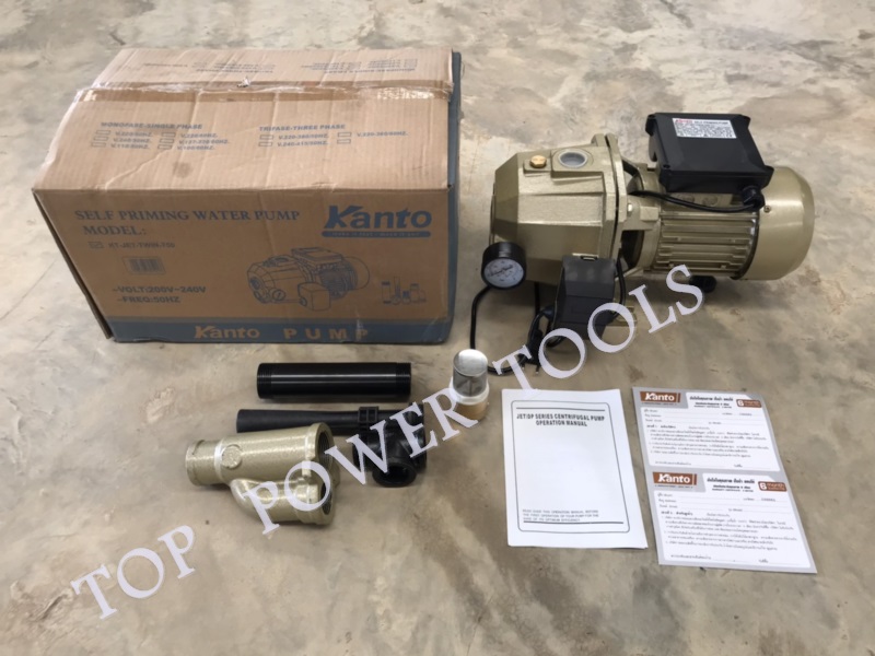 ปั๊มหอยโข่ง เจ็ทคู่ 1"x1HP KT-JETTWIN-750 KANTO