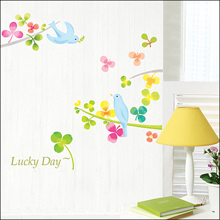 swst-35 Wall sticker LUCKY DAY 30x60 cm