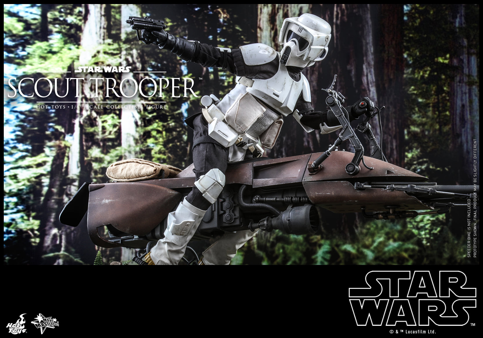 Hot Toys MMS611 1/6 Star Wars: Return of the Jedi - Scout Trooper