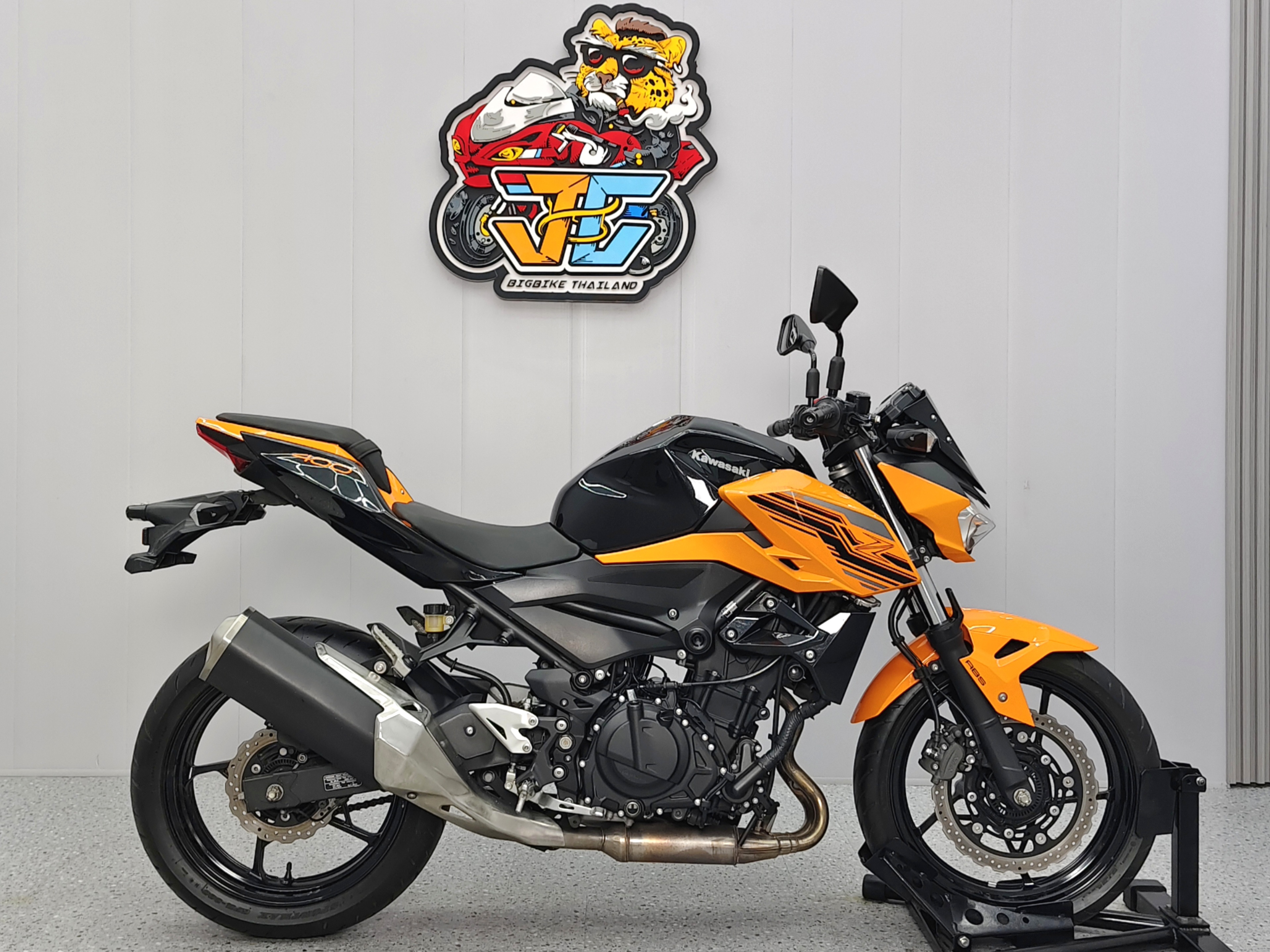 ❌️ ร้าน นี้ ไม่ กรอ ไมล์ ❌️ #Z400_ABS จดทะเบียนปี 2020‼️สภาพแฝดป้ายแดง✨"น้องส้มสายเขียว" สีใหม่เลยจ้า