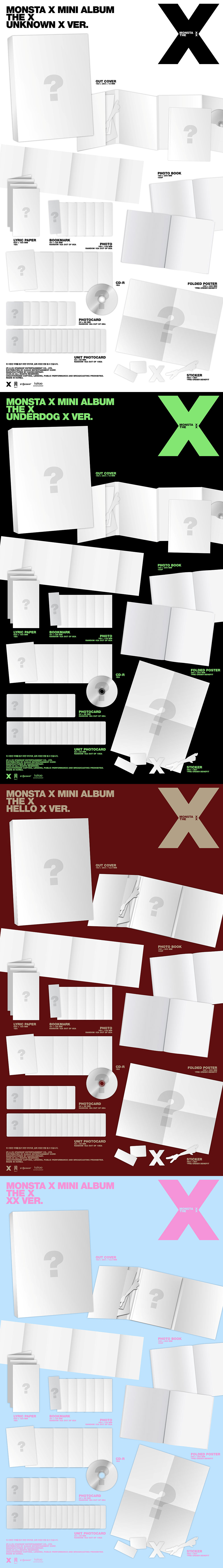 [PRE] MONSTA X - MINI ALBUM THE X