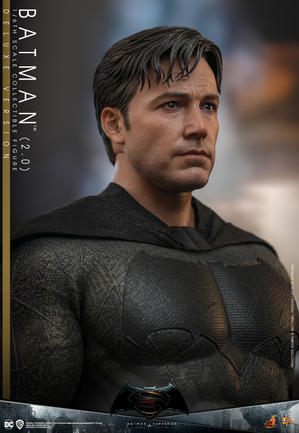 Hot Toys MMS732 1/6 Batman v Superman: Dawn of Justice - Batman (2.0) [Deluxe Version]