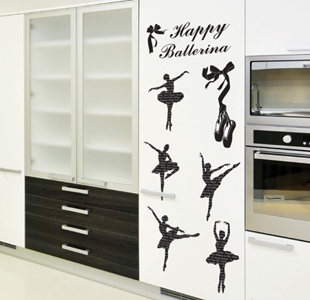 PS-60010 Wall Sticker BALLERINA 50x70 cm