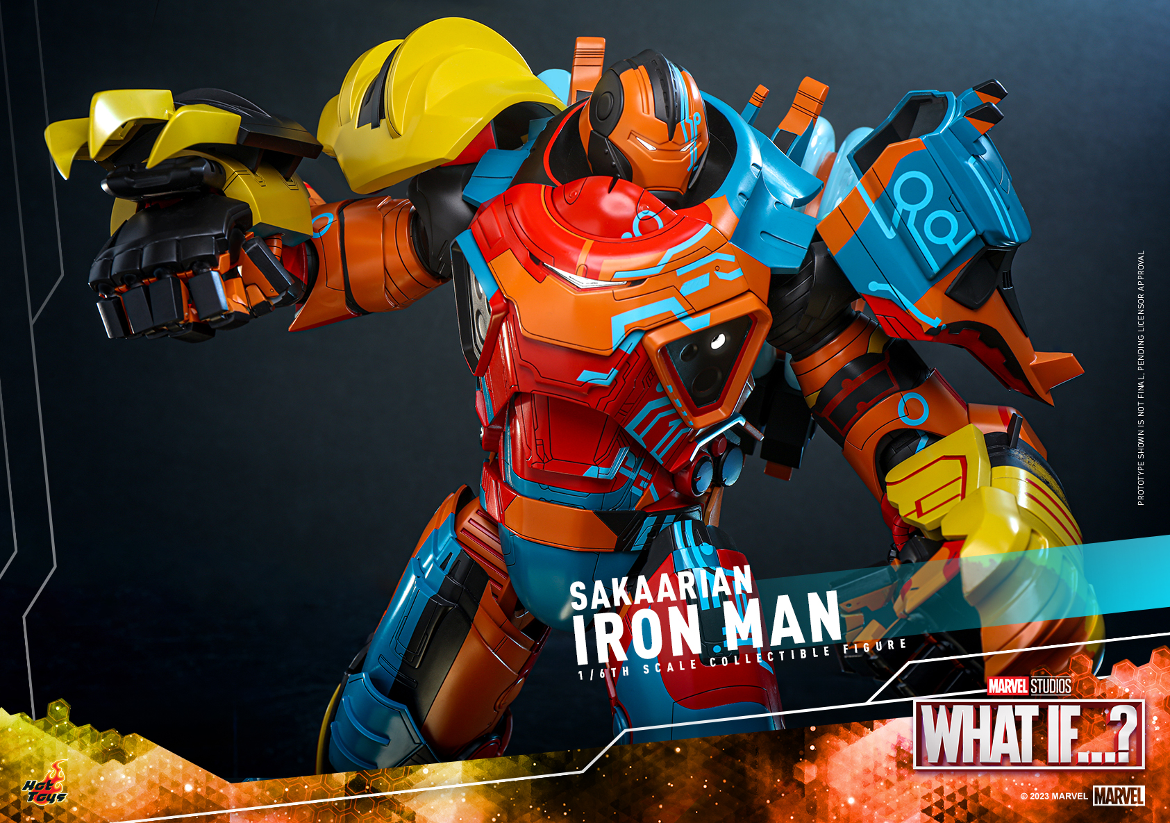 Hot Toys TMS122 1/6 What If...? - Sakaarian Iron Man