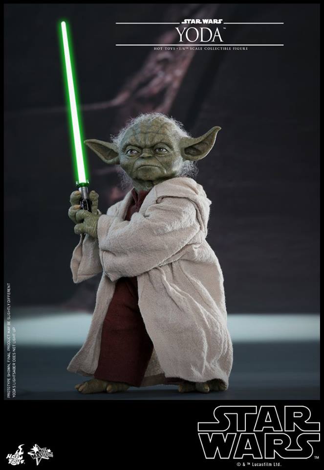 Hot Toys MMS495 STAR WARS EPISODE II: ATTACK OF THE CLONES - YODA