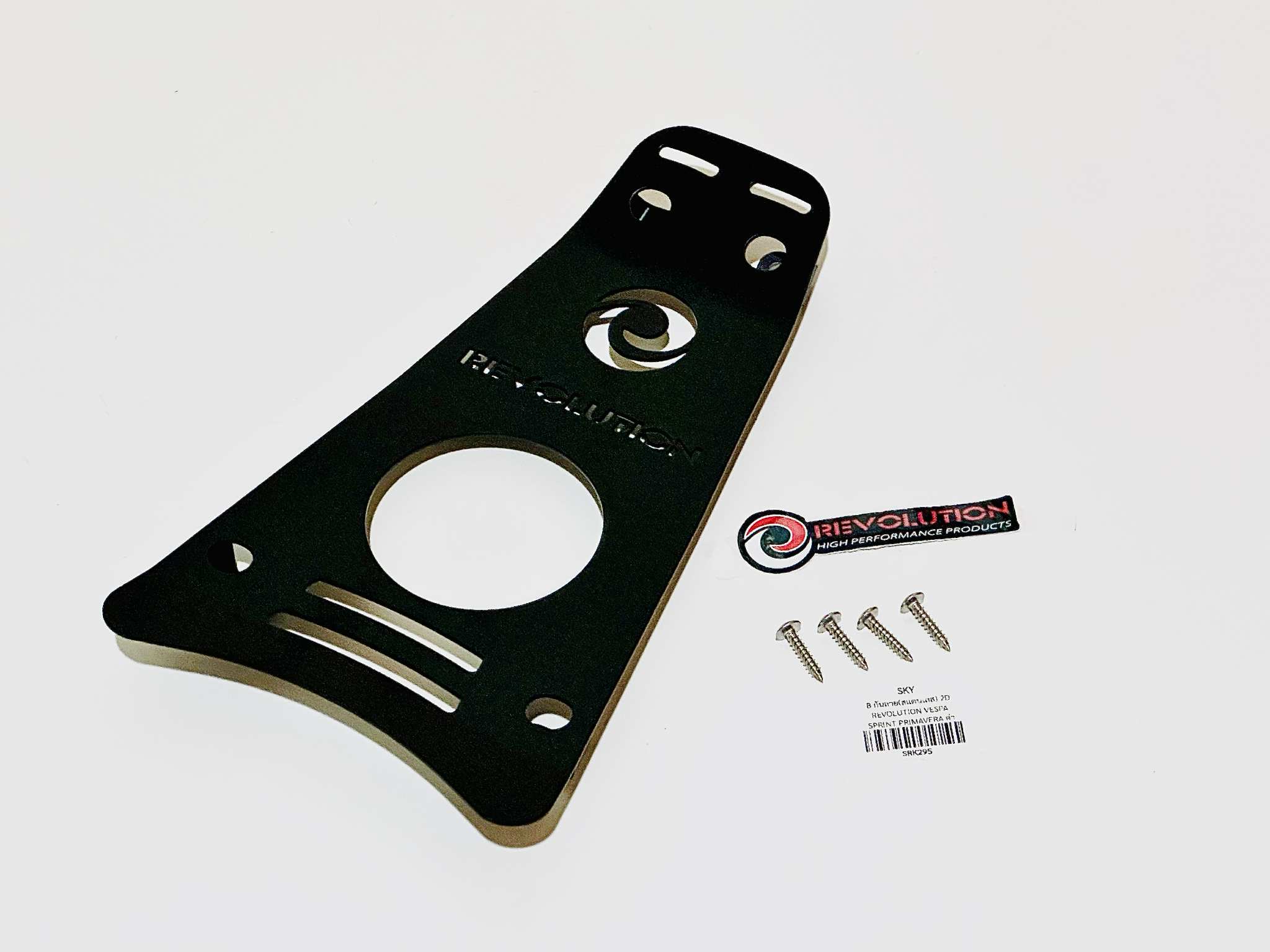 กันลายเวสป้า Vespa Sprint Primavera แบบสแตนเลส สีดำ B40