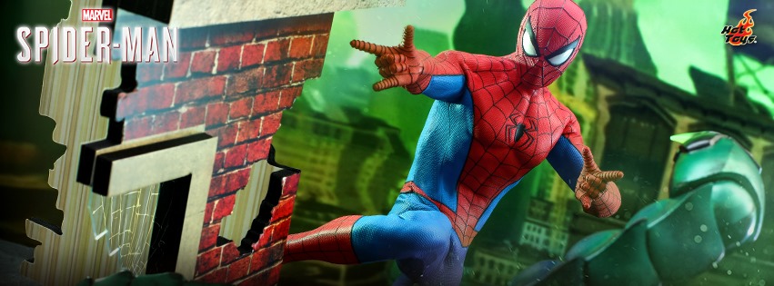 Hot Toys VGM48 1/6 Marvel's Spider-Man - Spider-Man (Classic Suit)