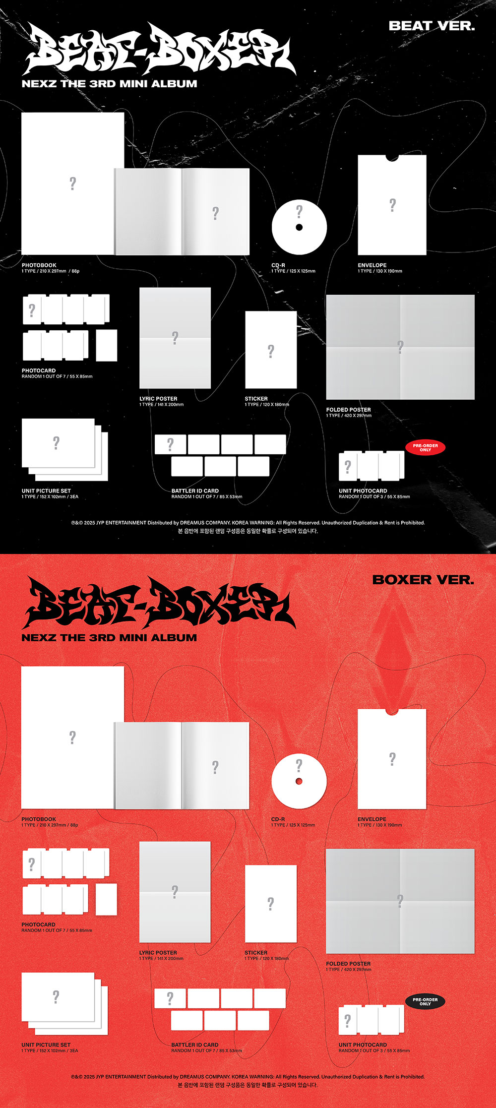 [PRE] NEXZ - The 3rd Mini Album Beat-Boxer