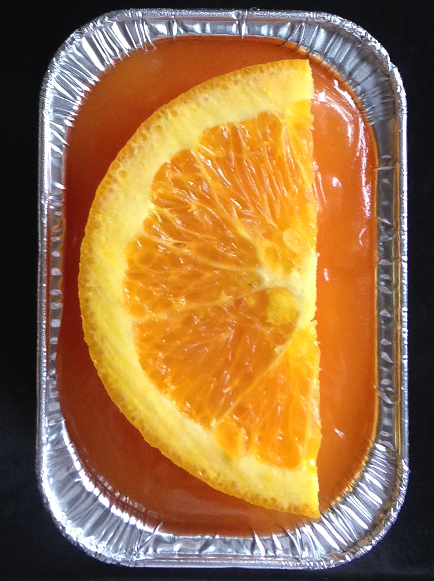 🍊 เค้กส้มแมนดาริน🍊 (แบบใส่กล่องฟรอย์) Mandarine Orange Cake (ราคาต่อชิ้น)