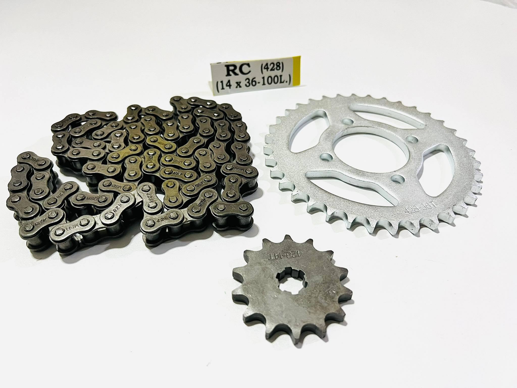ชุดโซ่สเตอร์rc100 ครบชุด คุณภาพดี