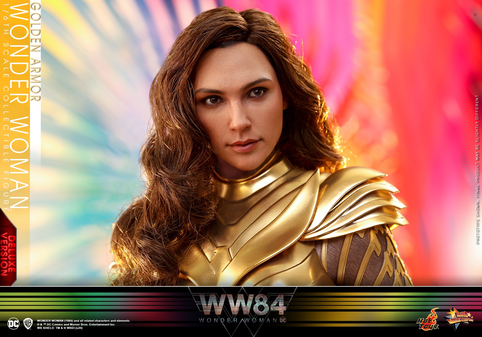 Hot Toys MMS578 1/6 Wonder Woman 1984 - Golden Armor Wonder Woman (Deluxe Version)