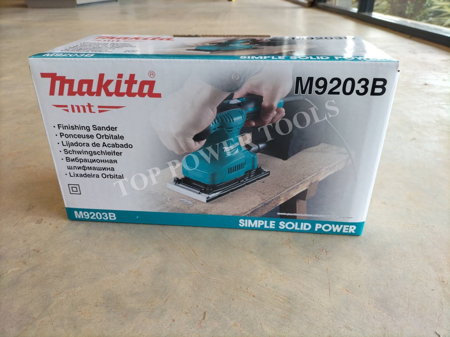 เครื่องขัดกระดาษทราย สั่นเหลี่ยม M9203B MAKITA