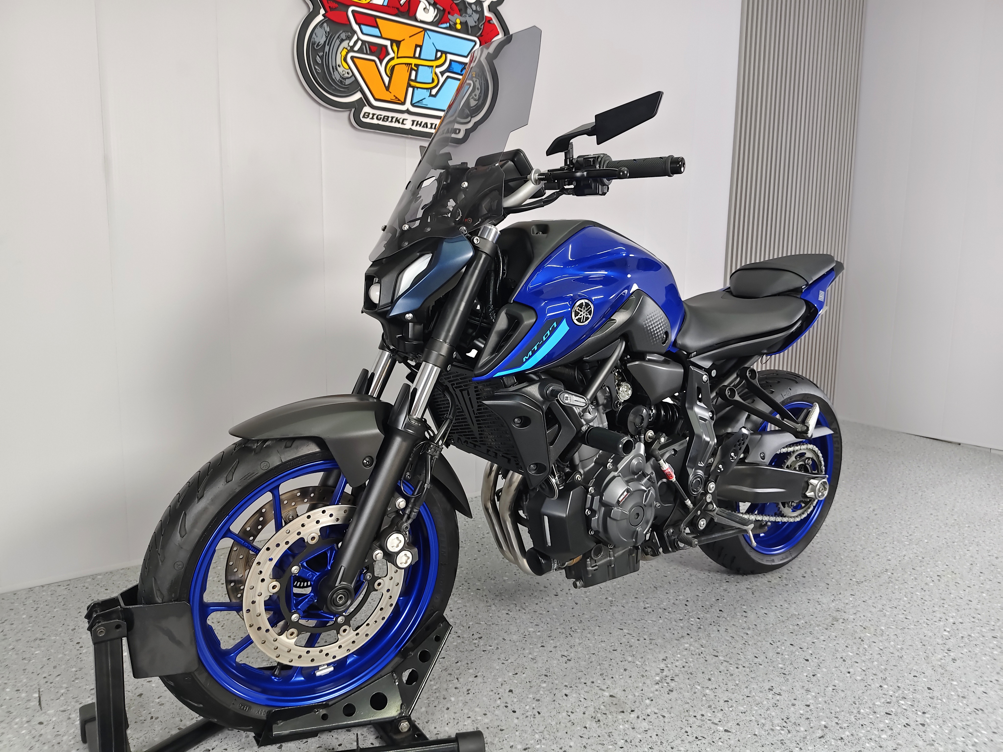 🛸 ตัวใหม่จอสี YAMAHA MT07 จดปี 2024 โมเดล23 รถมือเดียวมีทรงพร้อมใช้