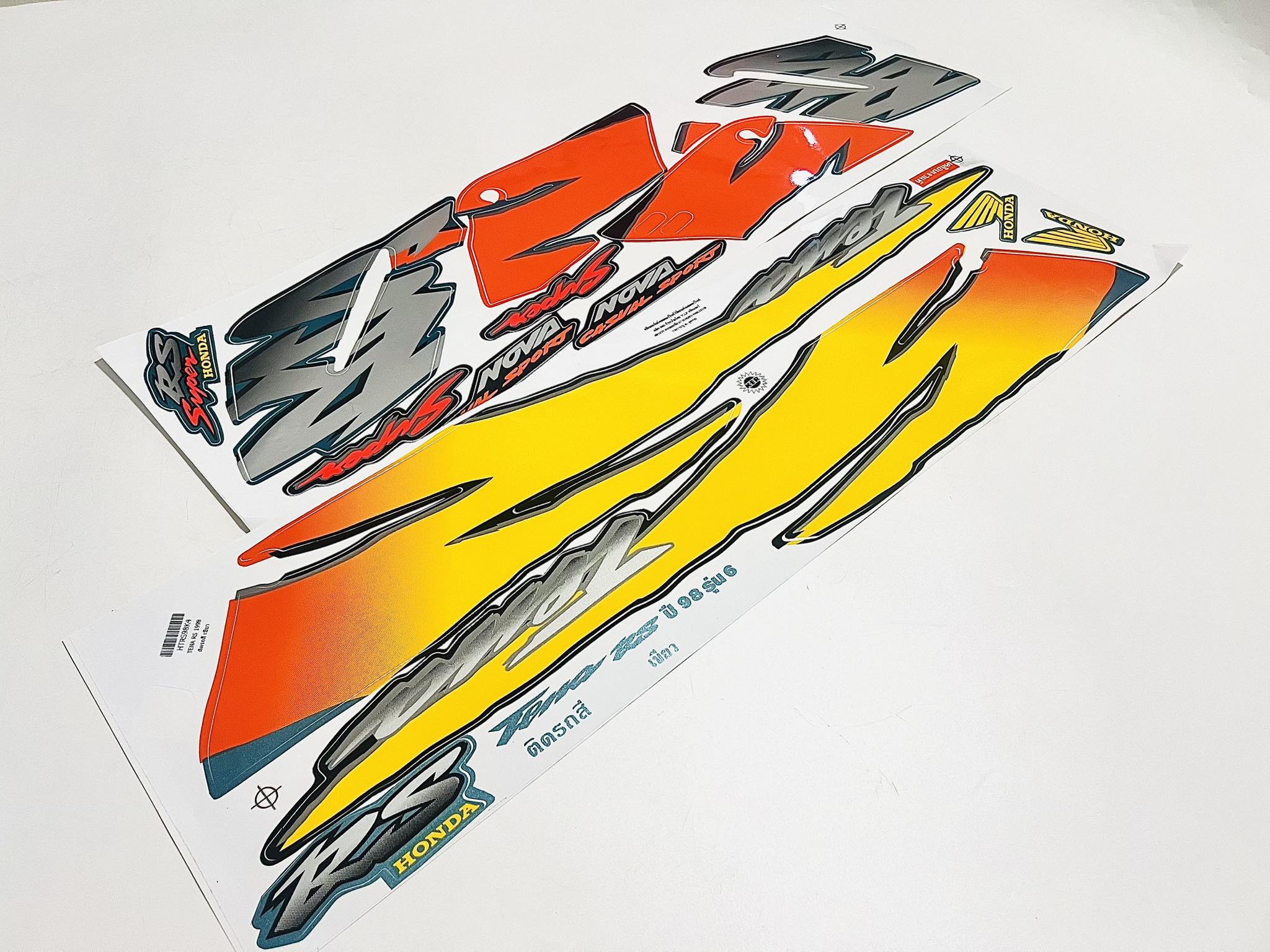 สติ้กเกอร์มอเตอร์ไซด์ฮอนด้าเทน่า RS ปี98