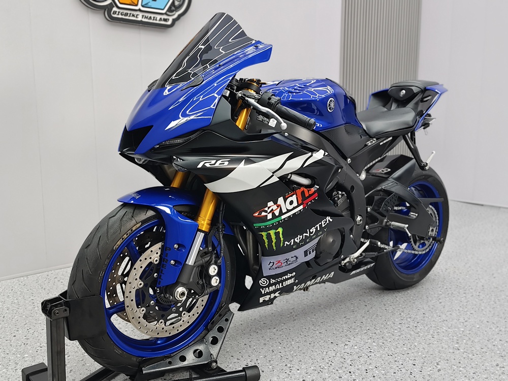 เฟี้ยวฟ้าวแน่นอน ✨️ YAMAHA YZF-R6 ปลายปี 2019 โปรเด็ด➕ฟรียาง1คู่💥