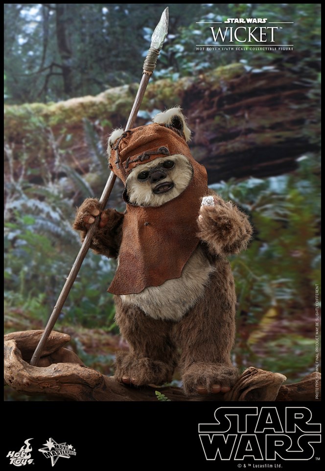 Hot Toys MMS550 Star Wars: Return of the Jedi 1/6 Wicket