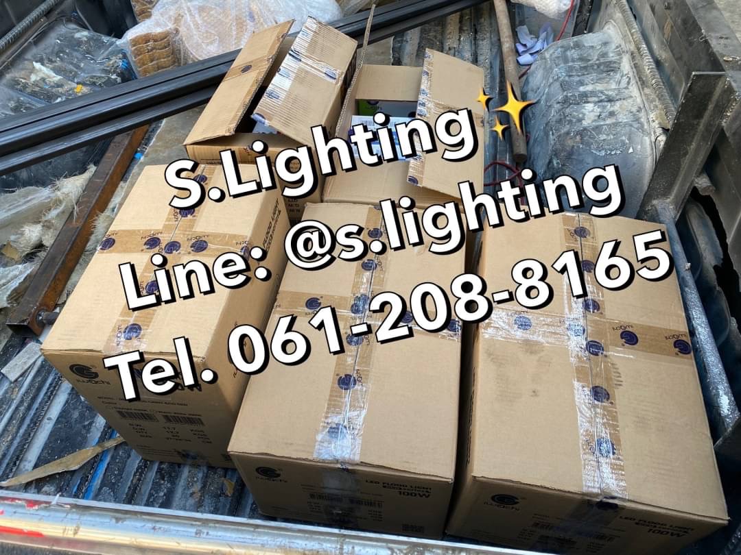 สปอร์ตไลท์ LED Flood Light Eco 100w แสงขาว