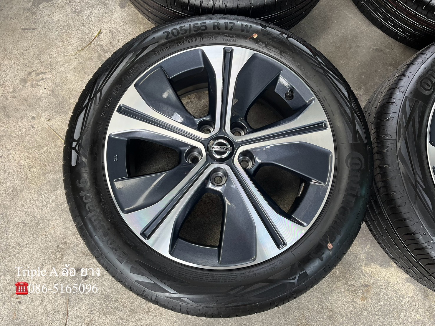 ✨ล้อแม็กพร้อมยางป้ายแดง✨Nissan KICKS รุ่นใหม่ล่าสุด ขอบ 17💖ใหม่กริ๊บ💖