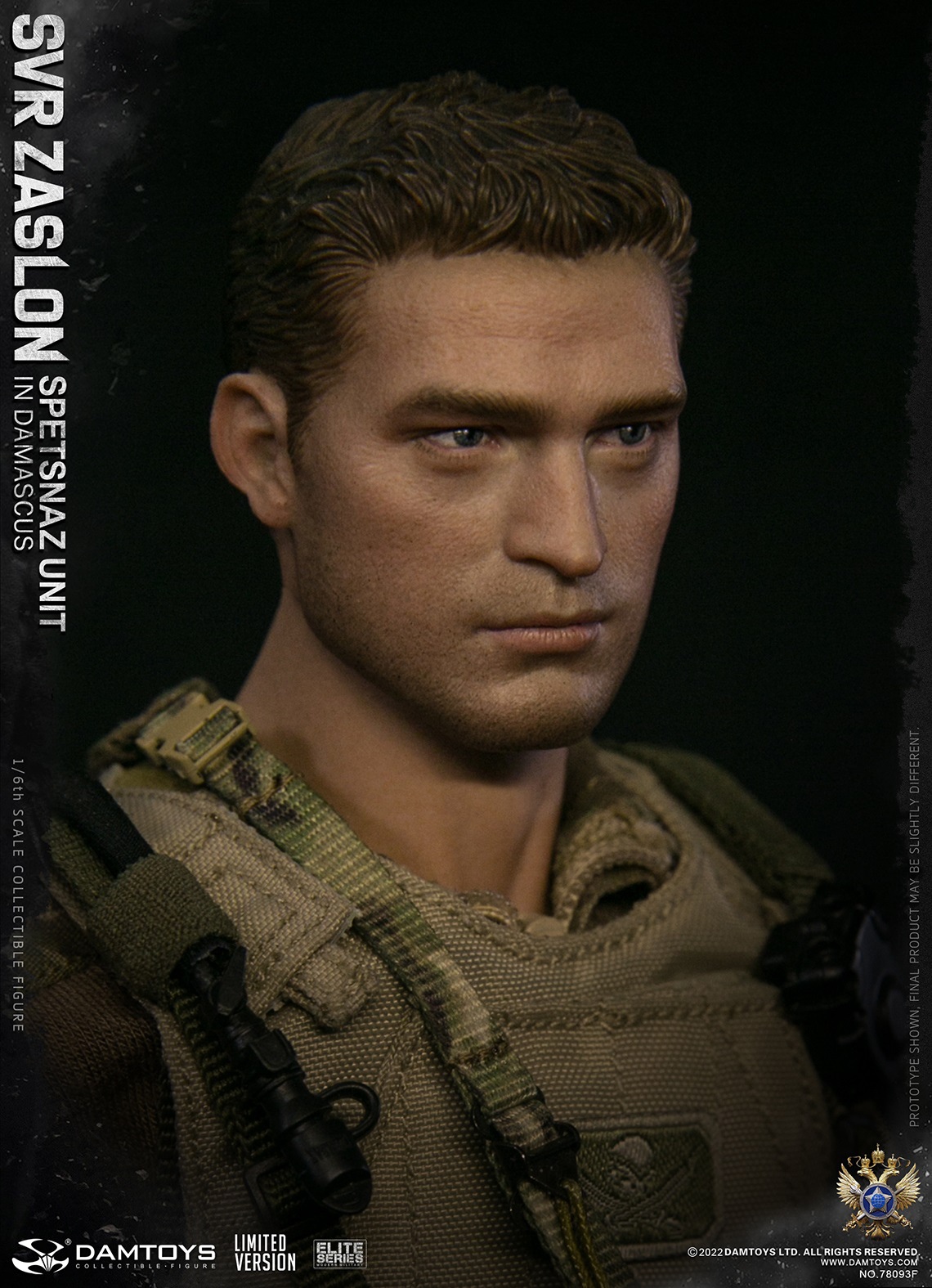 DAMTOYS 78093F 1/6 SVR ZASLON SPETSNAZ UNIT IN DAMASCUS (LIMITED VERSION)