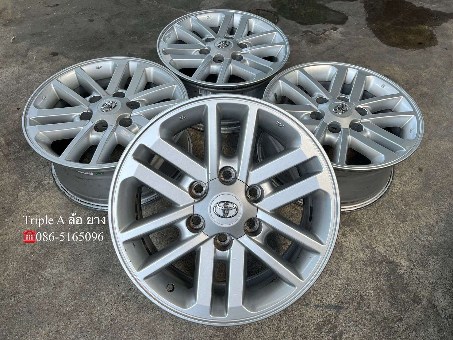 ✨ล้อแม็ก 6รู139✨Toyota Fortuner BMC ขอบ 17🚘ใส่กับ Vigo Revo รถตู้ Commuter 6รู139 ได้เลย
