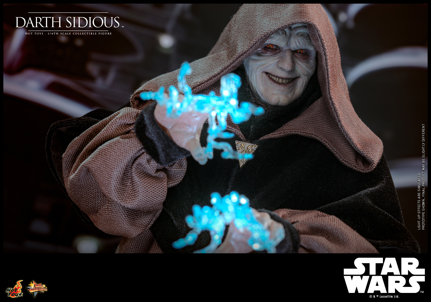 Hot Toys MMS745 Star Wars: Revenge of the Sith - Darth Sidious