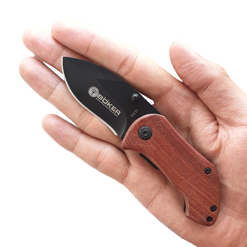 มีดพับ มีดพก BOKER DA33 ขนาด 5.1 นิ้ว (13 ซม.) ด้ามไม้
