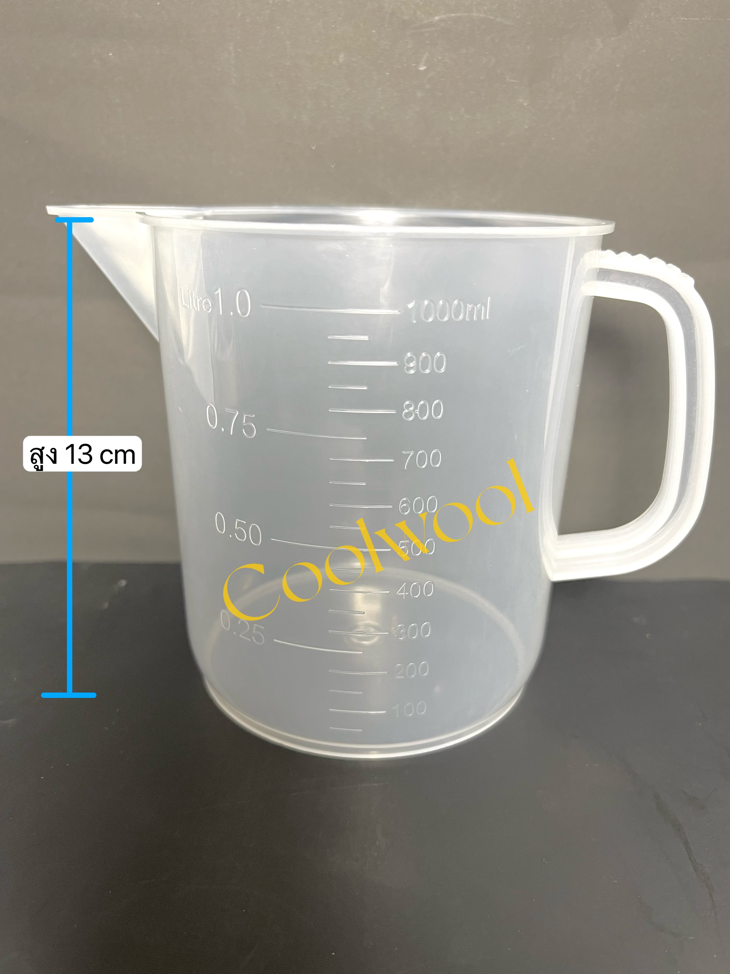 BEAKER PLASTIC, PP บีกเกอรฺ์พลาสติก