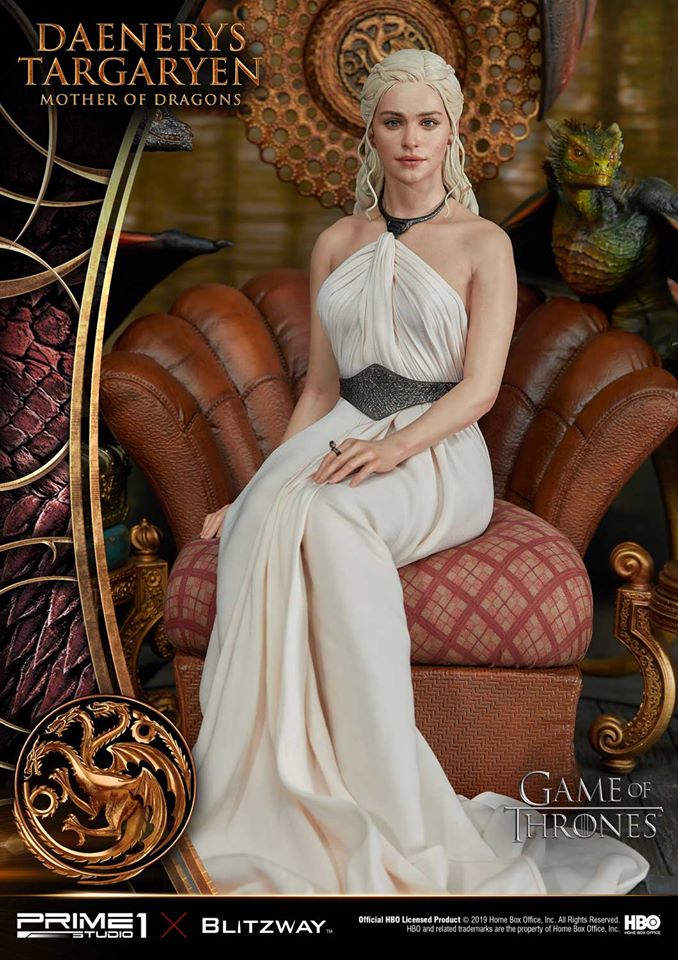 PRIME 1 STUDIO UPMGOT-01 GAME OF THRONES 1/4 MOTHER OF DRAGONS - DAENERYS TARGARYEN